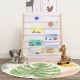 Детска Етажерка за Книги Дърво GINGER HOME, 6 Рафта, Монтесори 64x30x79 см Детска Етажерка за Книги Дърво GINGER HOME, 6 Рафта, Монтесори 64x30x79 см