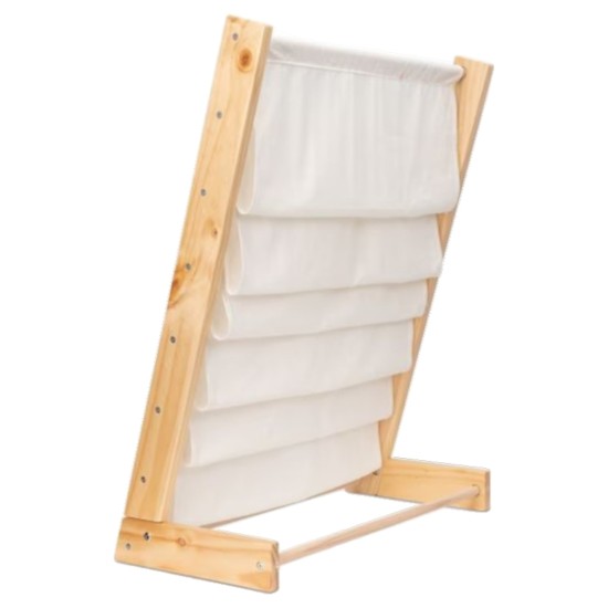 Детска Етажерка за Книги Дърво GINGER HOME, 6 Рафта, Монтесори 64x30x79 см Детска Етажерка за Книги Дърво GINGER HOME, 6 Рафта, Монтесори 64x30x79 см