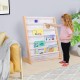 Детска Етажерка за Книги Дърво GINGER HOME, 6 Рафта, Монтесори 64x30x79 см Детска Етажерка за Книги Дърво GINGER HOME, 6 Рафта, Монтесори 64x30x79 см
