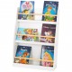 Детска Етажерка GINGER HOME, Дървен Органайзер за Книжки и Играчки, Бял Цвят, за Уютната Детска Стая Детска Етажерка GINGER HOME, Дървен Органайзер за Книжки и Играчки, Бял Цвят, за Уютната Детска Стая