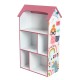 Детска етажерка GINGER HOME - Къщичка SUPER GIRL, Розова за съхранение на играчки и книжки Детска етажерка GINGER HOME - Къщичка SUPER GIRL, Розова за съхранение на играчки и книжки