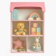 Детска етажерка GINGER HOME - Къщичка SUPER GIRL, Розова за съхранение на играчки и книжки Детска етажерка GINGER HOME - Къщичка SUPER GIRL, Розова за съхранение на играчки и книжки