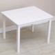 Детска Маса с 4 Столчета GINGER HOME, Дървен Комплект за Игра и Учение, Бял, 66x56x48 см Детска Маса с 4 Столчета GINGER HOME, Дървен Комплект за Игра и Учение, Бял, 66x56x48 см