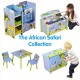 Детска Маса със Столчета GINGER HOME за Рисуване, Игра, Хранене, Дървена, Детска Стая SAVANNA Детска Маса със Столчета GINGER HOME за Рисуване, Игра, Хранене, Дървена, Детска Стая SAVANNA
