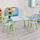 Детска Маса със Столчета GINGER HOME за Рисуване, Игра, Хранене, Дървена, Детска Стая SAVANNA Детска Маса със Столчета GINGER HOME за Рисуване, Игра, Хранене, Дървена, Детска Стая SAVANNA