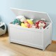 Детска Ракла за Играчки и Пейка 2 в 1 GINGER HOME Дървена JWTR-3086 WHITE Детска Ракла за Играчки и Пейка 2 в 1 GINGER HOME Дървена JWTR-3086 WHITE