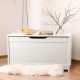 Детска Ракла за Играчки и Пейка 2 в 1 GINGER HOME Дървена JWTR-3086 WHITE Детска Ракла за Играчки и Пейка 2 в 1 GINGER HOME Дървена JWTR-3086 WHITE