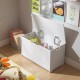 Детска Ракла за Играчки и Пейка 2 в 1 GINGER HOME Дървена JWTR-3086 WHITE Детска Ракла за Играчки и Пейка 2 в 1 GINGER HOME Дървена JWTR-3086 WHITE