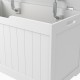 Детска Ракла за Играчки и Пейка 2 в 1 GINGER HOME Дървена JWTR-3086 WHITE Детска Ракла за Играчки и Пейка 2 в 1 GINGER HOME Дървена JWTR-3086 WHITE