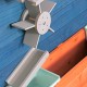 Детски Дървен Пясъчник GINGER HOME с Регулируем Покрив, Аксесоари за Игра 120x120x120 см – Идеален за Двор и Градина