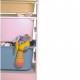 Детски Шкаф GINGER HOME, Етажерка за Играчки с 4 Кутии за Съхранение, Бял Детски Шкаф GINGER HOME, Етажерка за Играчки с 4 Кутии за Съхранение, Бял