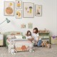 Детско Легло GINGER HOME, Защита от Падане, Дървено, Подматрачна Рамка 70х140 см, FOREST Детско Легло GINGER HOME, Защита от Падане, Дървено, Подматрачна Рамка 70х140 см, FOREST