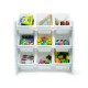 Етажерка за играчки GINGER HOME с 9 Кутии за Съхранение WHITE JWTR-3006 Етажерка за играчки GINGER HOME с 9 Кутии за Съхранение WHITE JWTR-3006
