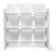 Етажерка за играчки GINGER HOME с 9 Кутии за Съхранение WHITE JWTR-3006 Етажерка за играчки GINGER HOME с 9 Кутии за Съхранение WHITE JWTR-3006