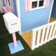 Голяма Дървена Детска Къща с Веранда GINGER HOME, 194x229x210 см, за Игри и Забавления на Открито Голяма Дървена Детска Къща с Веранда GINGER HOME, 194x229x210 см, за Игри и Забавления на Открито