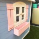 Голяма Дървена Детска Къща с Веранда GINGER HOME, 194x229x210 см, за Игри и Забавления на Открито Голяма Дървена Детска Къща с Веранда GINGER HOME, 194x229x210 см, за Игри и Забавления на Открито