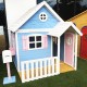 Голяма Дървена Детска Къща с Веранда GINGER HOME, 194x229x210 см, за Игри и Забавления на Открито Голяма Дървена Детска Къща с Веранда GINGER HOME, 194x229x210 см, за Игри и Забавления на Открито