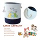 Кош за Играчки, Дрехи, Пране, Сгъваем, с Удобни Дръжки, за Детска Стая, Спалня, Дневна - Динозаври Кош за Играчки, Дрехи, Пране, Сгъваем, с Удобни Дръжки, за Детска Стая, Спалня, Дневна - Динозаври