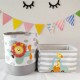 Кош за Играчки, Дрехи, Пране, Сгъваем, с Удобни Дръжки, за Детска стая, Спалня, Дневна - Лъвче Кош за Играчки, Дрехи, Пране, Сгъваем, с Удобни Дръжки, за Детска стая, Спалня, Дневна - Лъвче