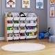 Органайзер за Детски Играчки GINGER HOME дърво и бяло JWTR-3278 Органайзер за Детски Играчки GINGER HOME дърво и бяло JWTR-3278