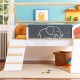 Детско Легло Къщичка GINGER HOME, Монтесори, Двуетажно, Пързалка, Черна Дъска, Подматрачна Рамка 90х200 см Детско Легло Къщичка GINGER HOME, Монтесори, Двуетажно, Пързалка, Черна Дъска, Подматрачна Рамка 90х200 см