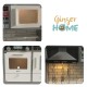 Детска Дървена Кухня GINGER HOME със Звук, Светлина, Бяла W10C493J
