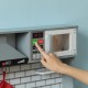 Детска Дървена Кухня GINGER HOME със Звук, Светлина, Бяла W10C493J