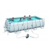 Сглобяем басейн с помпа, покривало и стълба 549x274x122см 56465 Bestway