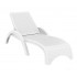 Шезлонг Фиджи бял 