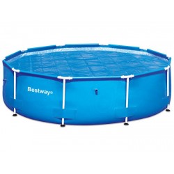 Соларно покривало за кръгъл сглобяем басейн 366см 58242 Bestway