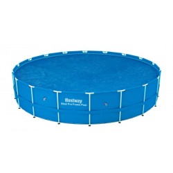 Соларно покривало за сглобяем кръгъл басейн с диаметър от 520см до 549см 58173 Bestway