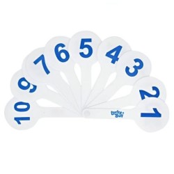 Табелки с цифри и числа 1-20, Двустранни, 10 броя /150321/ Табелки с цифри и числа 1-20, Двустранни, 10 броя /150321/