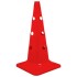 Конус с дупки MAXIMA, 51 см, Червен 20087405