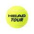 Топки за тенис на корт HEAD Tour, ITF Approved, 3 броя в кутия 450318