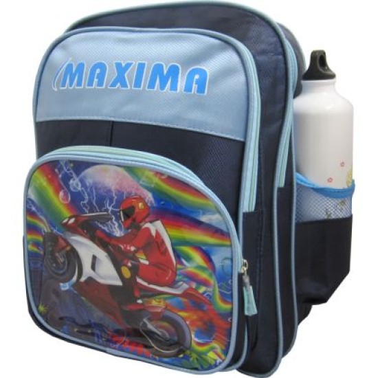 Раница ученическа с 2 прегради MAXIMA SPEED CLUB, С мотор /15068601/ Раница ученическа с 2 прегради MAXIMA SPEED CLUB, С мотор /15068601/