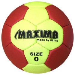 Хандбална топка MAXIMA, Made by Petra, Ръчно шита, Размер 0, 360132 Хандбална топка MAXIMA, Made by Petra, Ръчно шита, Размер 0, 360132