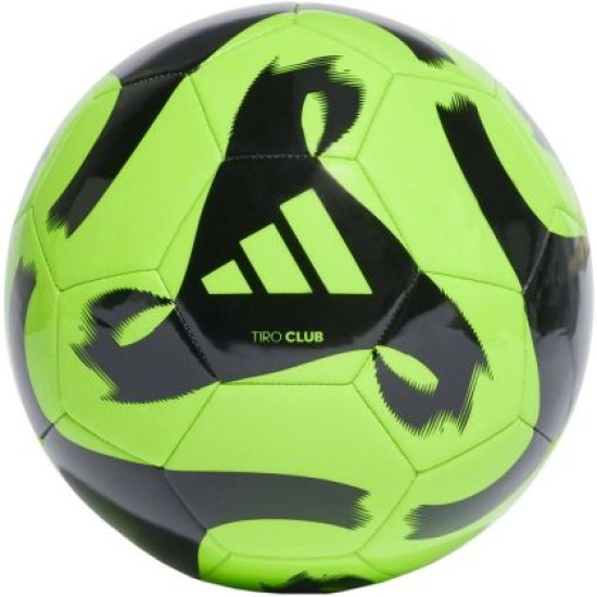 Футболна топка ADIDAS tiro club, зелено-черна, №5, 36015502