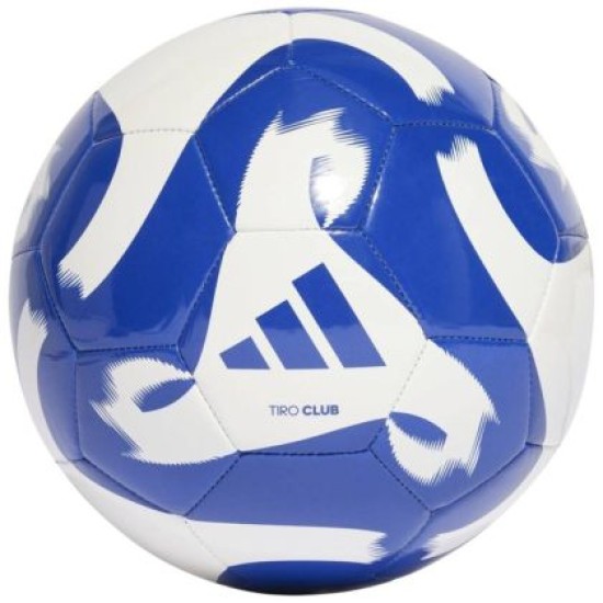 Футболна топка ADIDAS tiro club, Бяло-синя, №5, 36015501 Футболна топка ADIDAS tiro club, Бяло-синя, №5, 36015501
