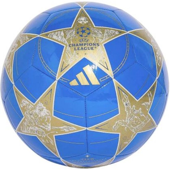 Футболна топка ADIDAS UCL Club 2025/2026 League Stage, Размер 5, Син със златист /36019602/ Футболна топка ADIDAS UCL Club 2025/2026 League Stage, Размер 5, Син със златист /36019602/
