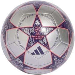Футболна топка ADIDAS UCL Club 2025/2026 League Stage, Размер 5, Сив с лилав /36019603/ Футболна топка ADIDAS UCL Club 2025/2026 League Stage, Размер 5, Сив с лилав /36019603/