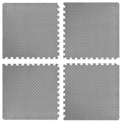 Настилка MAXIMA, 61х61х2 см, Изработена от EVA, Комплект 4 броя, Светлосиви /30002409/ Настилка MAXIMA, 61х61х2 см, Изработена от EVA, Комплект 4 броя, Светлосиви /30002409/