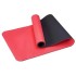 Постелка за йога MAXIMA, 182х61х0.6 см, изработена от TPE, червен с черен, 30101804