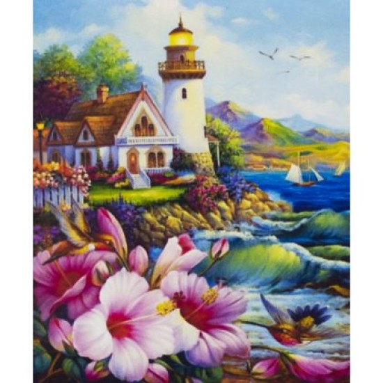 Диамантен пъзел мозайка, 30х20 см, Модел 11 /27016811/ Диамантен пъзел мозайка, 30х20 см, Модел 11 /27016811/