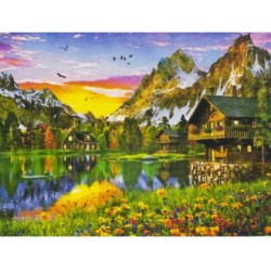 Диамантен пъзел мозайка, 30х20 см, Модел 12 /27016812/