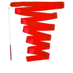 Лента за художествена гимнастика MAXIMA, 4 м*4.5 см, Червена /20073111/