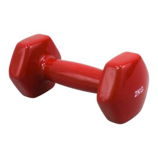 Гира 2 кг MAXIMA, С винилово покритие, Червена /20020705/ Гира 2 кг MAXIMA, С винилово покритие, Червена /20020705/