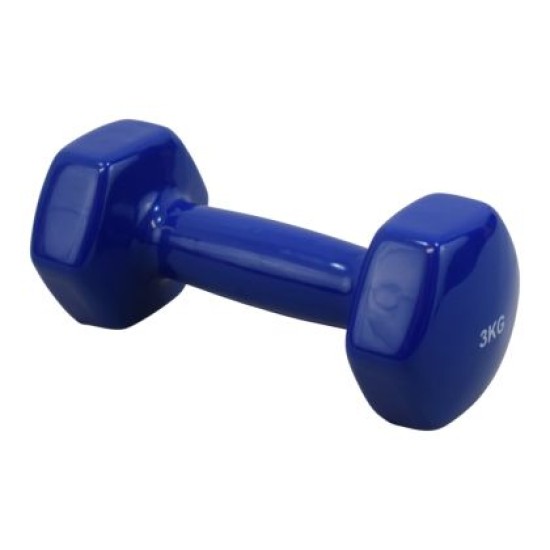 Гира 3 кг MAXIMA, С винилово покритие, Синя /20020804/ Гира 3 кг MAXIMA, С винилово покритие, Синя /20020804/