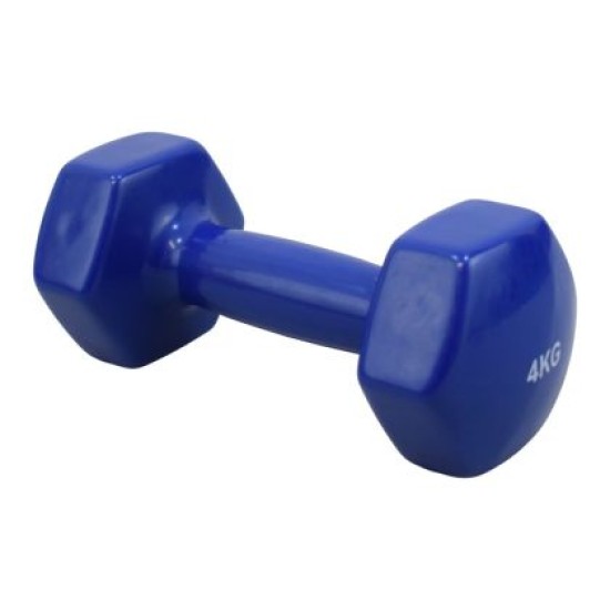 Гира 4 кг MAXIMA, С винилово покритие, Синя /20029804/ Гира 4 кг MAXIMA, С винилово покритие, Синя /20029804/