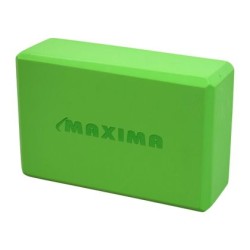Йога блок MAXIMA, 23х15х8 см, Изработен от EVA, Светлозелен 30001501 Йога блок MAXIMA, 23х15х8 см, Изработен от EVA, Светлозелен 30001501