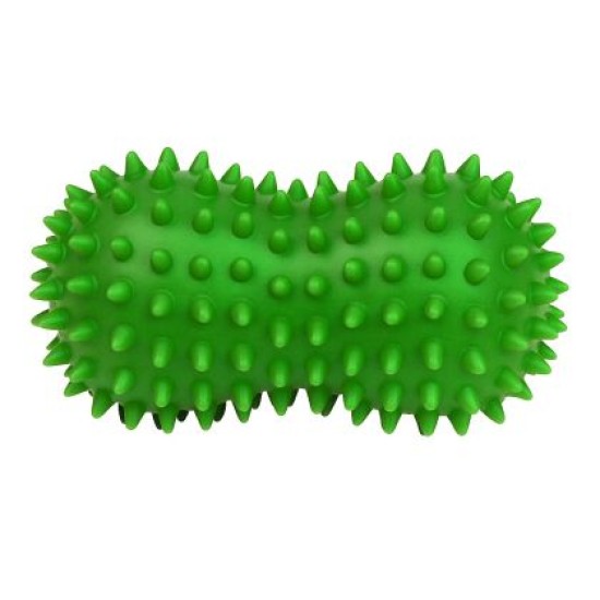 Топка масажна двойна MAXIMA, С форма на фъстък, 13х7 см, Плътна, Зелена 31068202 Топка масажна двойна MAXIMA, С форма на фъстък, 13х7 см, Плътна, Зелена 31068202